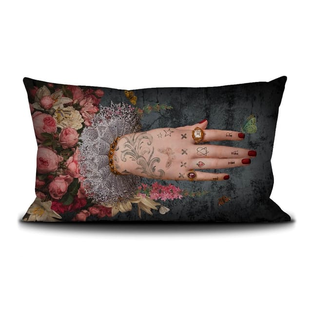 Coussin Mano poderosa · Intérieur · 40 × 65 cm
