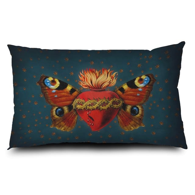 Coussin Papillon sacre · Intérieur · 40 × 65 cm