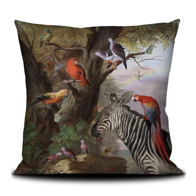 Coussin Zebre et compagnie · Intérieur · 50 × 50 cm