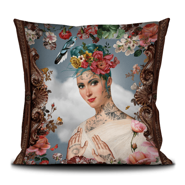 Coussin Le printemps · Intérieur · 50 × 50 cm