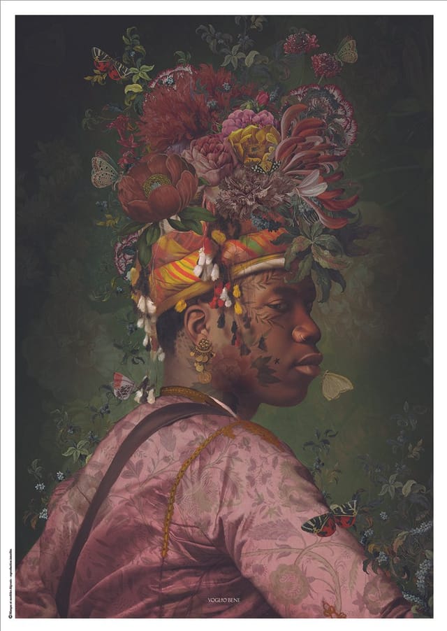Affiches / posters Akeem · A2 (40 × 60 cm) · Papier d'art texturé 300 g — nouvelle édition