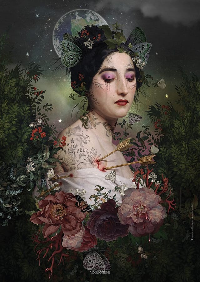 Affiches / posters Gaia · A4 (20 × 30 cm) · Papier couché 300 g — ancienne édition