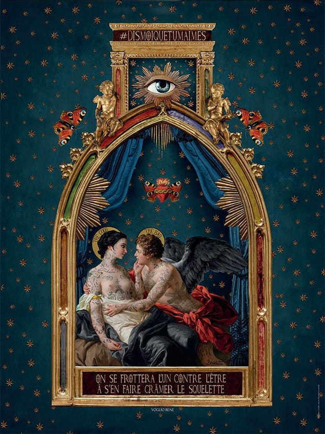 Affiches / posters L'un contre l'etre · A2 (40 × 60 cm) · Papier couché 300 g — ancienne édition