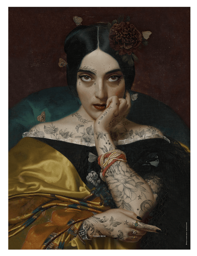 Affiches / posters Clementine · A3 (30 × 40 cm) · Papier d'art texturé 300 g — nouvelle édition