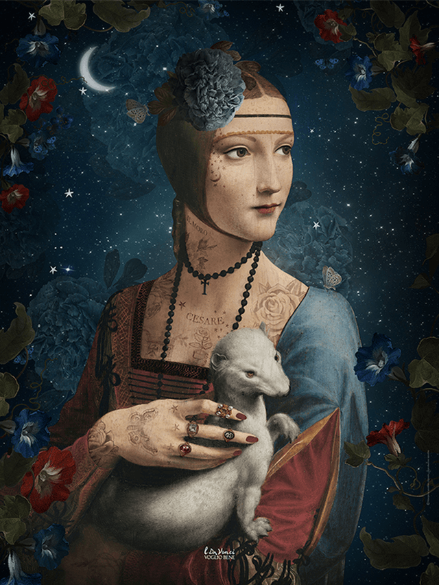 Affiches / posters Cecilia · A3 (30 × 40 cm) · Papier d'art texturé 300 g — nouvelle édition