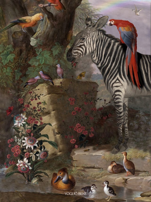 Affiches / posters Zebre et compagnie · A4 (20 × 30 cm) · Papier couché 300 g — ancienne édition