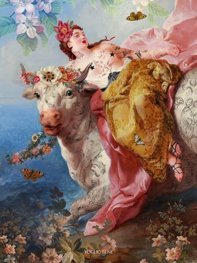 Affiches / posters La vache · A4 (20 × 30 cm) · Papier couché 300 g — ancienne édition