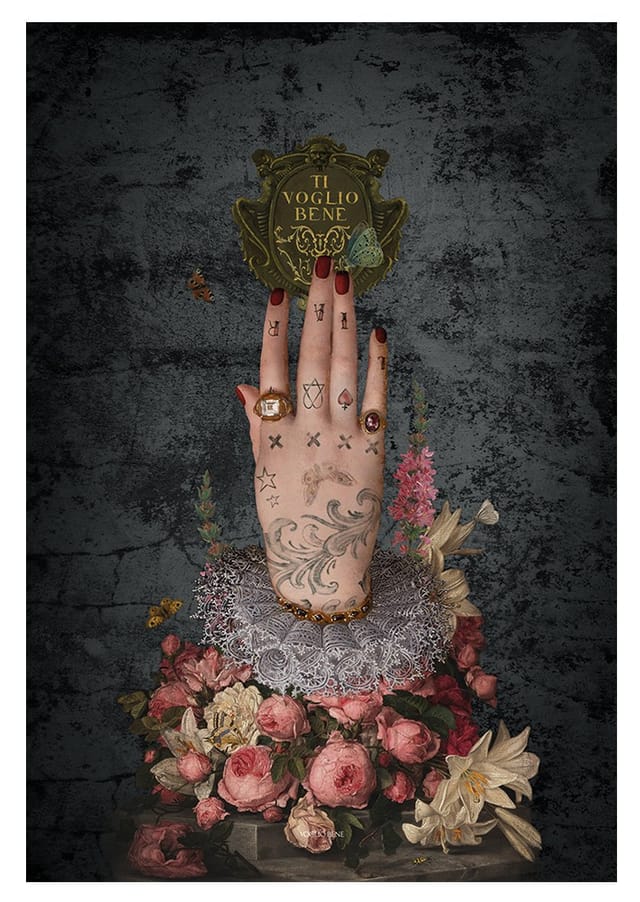 Affiches / posters Mano poderosa · A4 (20 × 30 cm) · Papier d'art texturé 300 g — nouvelle édition