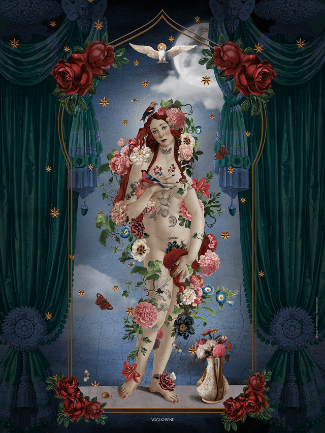 Affiches / posters Venus tsigane · A4 (20 × 30 cm) · Papier couché 300 g — ancienne édition
