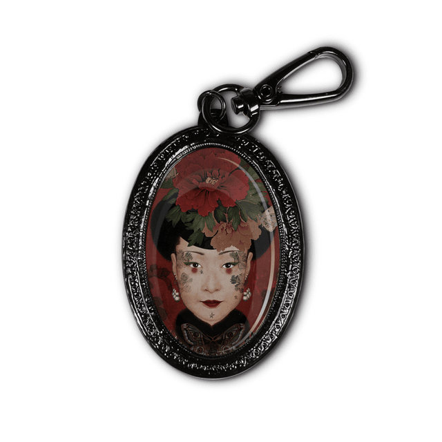 Porte-clefs L'imperatrice · Noir