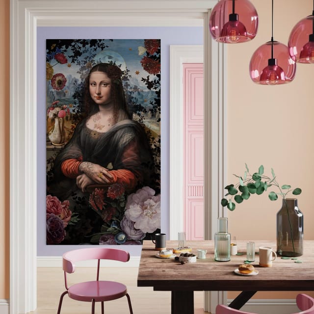 Tenture en velours Joconde · 137 × 247 cm · Intérieur