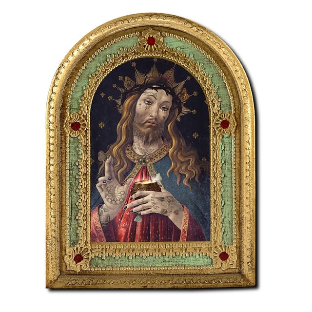 Tablette religieuse Jesus · A5 (15X21 cm)