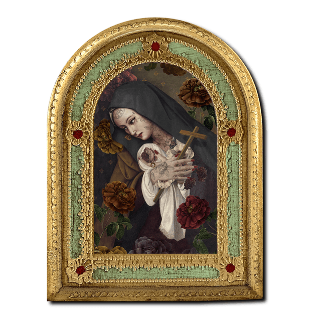 Tablette religieuse Sainte therese de lisieux · A5 (15X21 cm)