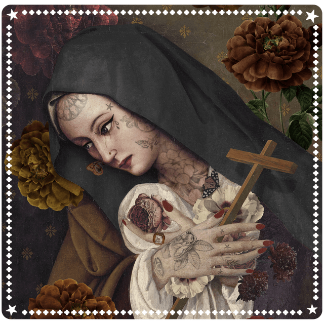 Tapis de tirage Sainte therese de lisieux · TAPIS DE TIRAGE SAINTE THERESE