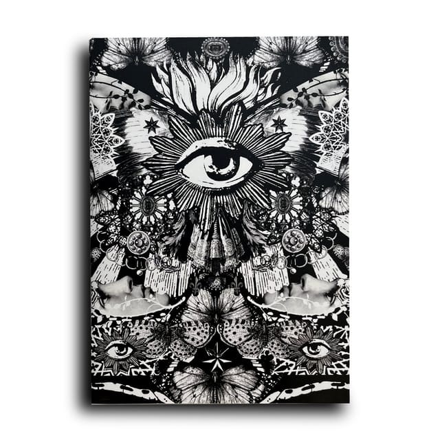 Cahier Papillon noir · A5 (14,8 × 21 cm)