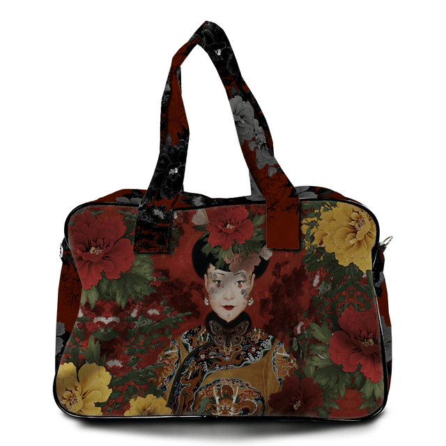 Sac de voyage L'imperatrice · SAC VOYAGE VELOURS L'IMPERATRICE