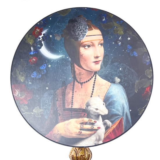 Abat-jour Cecilia · Écran · Rond