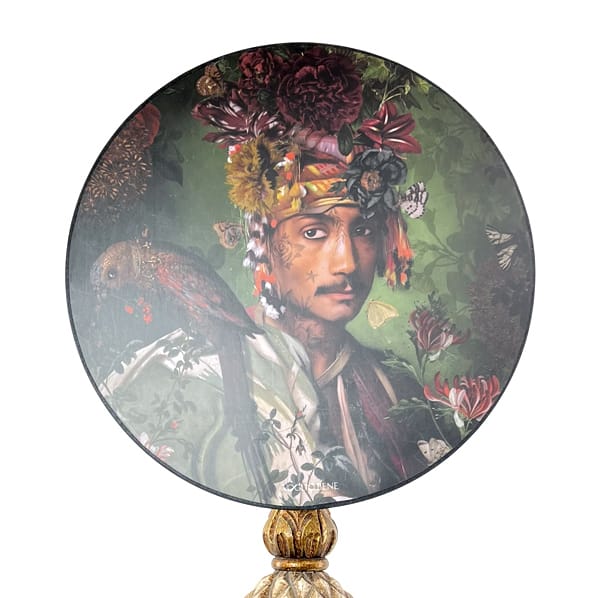 Abat-jour Le sultan · Écran · Rond