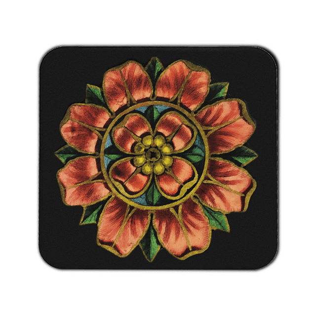 Trivet Rosaces · DESSOUS DE PLAT CARRÉ ROSACES