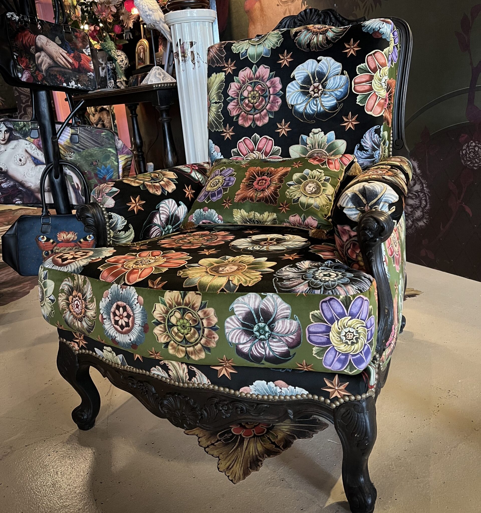 Fauteuil rosace voglio bene