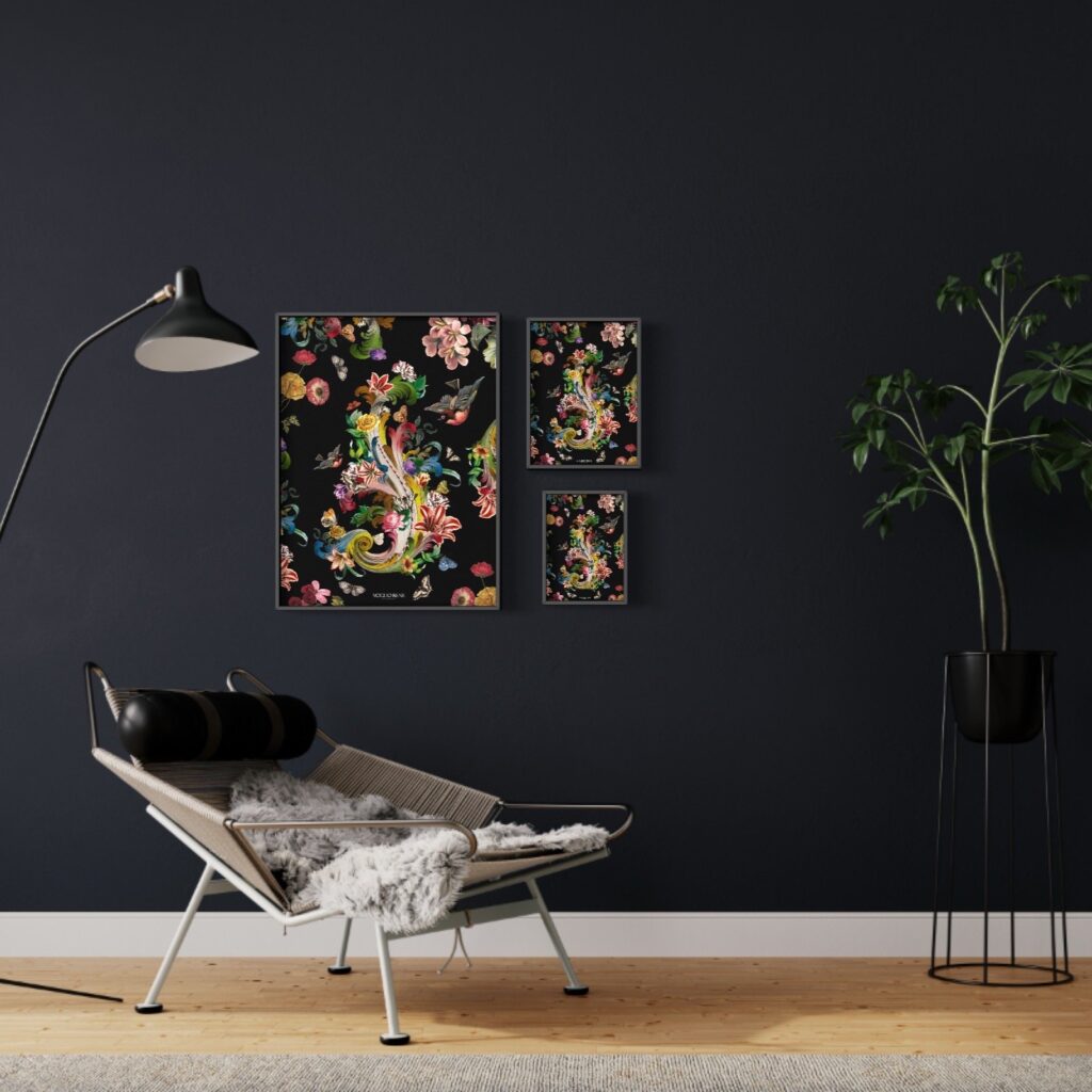 AFFICHE A3 FLEURS DE ROCAILLE – Image 2