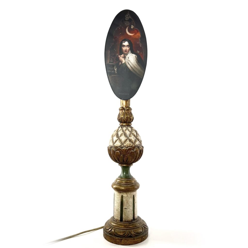 ABAT JOUR ECRAN OVALE SAINTE THERESE – Image 2