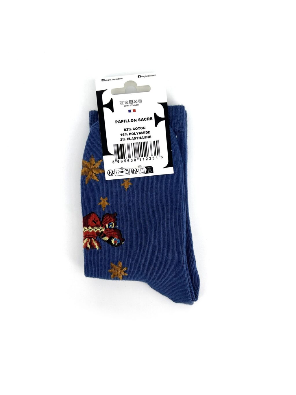 CHAUSSETTES PAPILLON SACRE 36/41 – Image 2