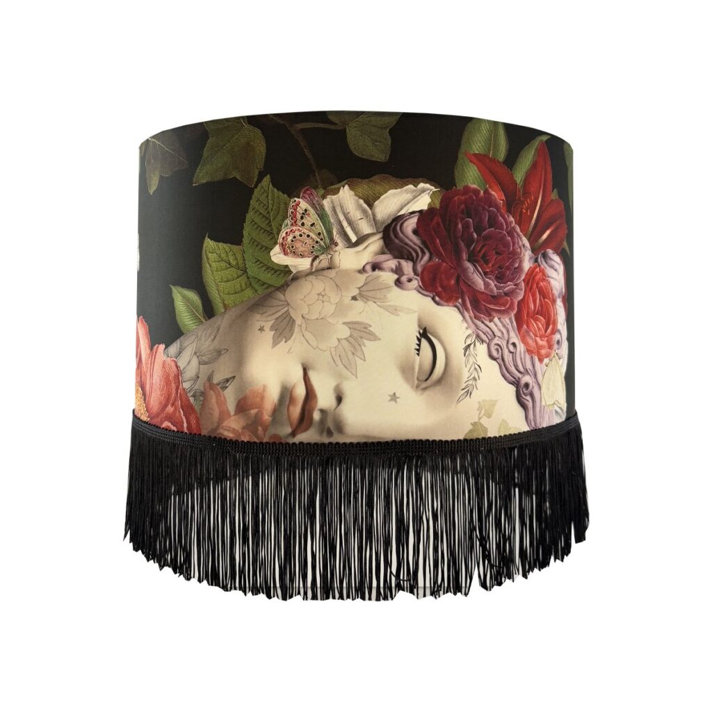 PLAFONNIER / SUSPENSION 40CM FRANGES APHRODITE