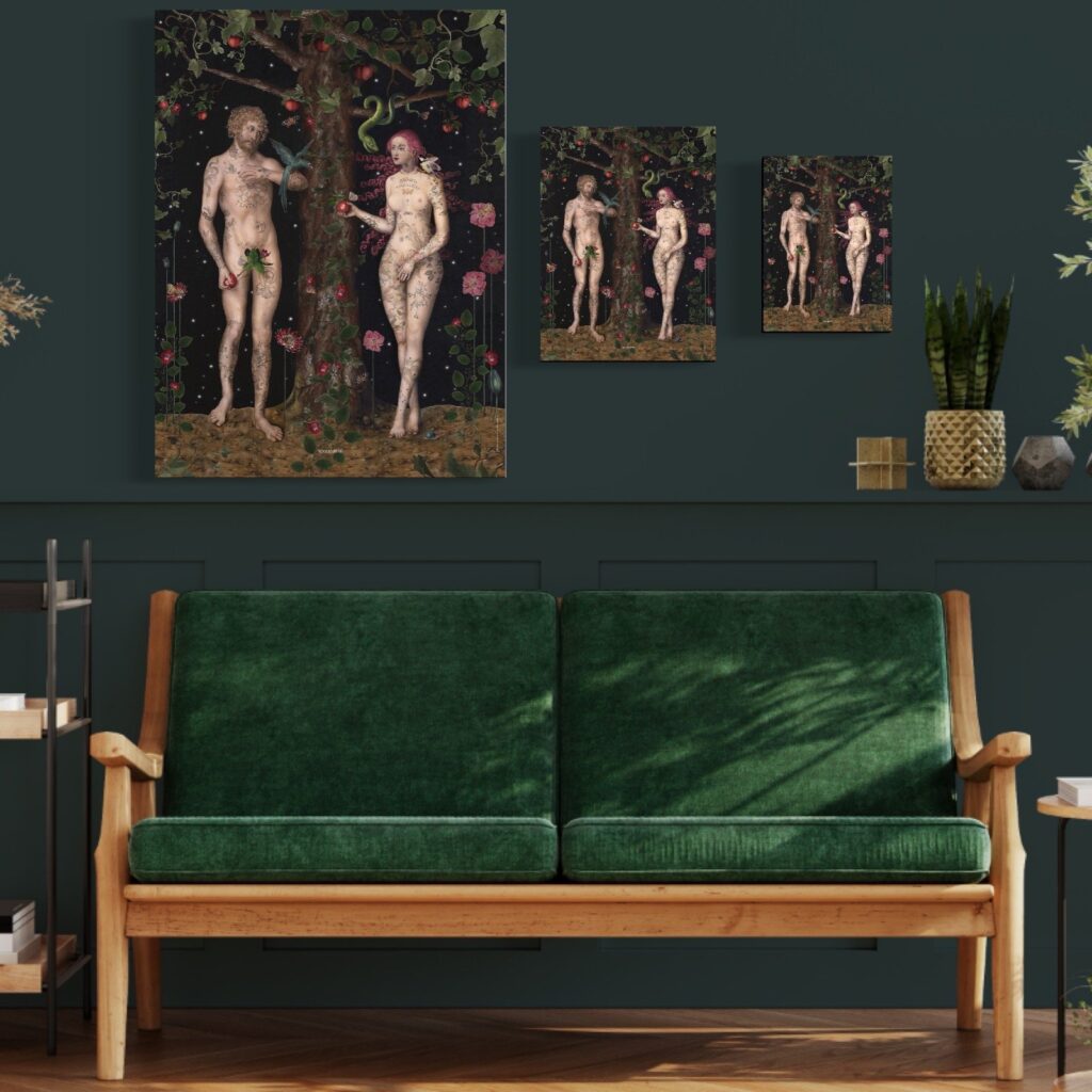 AFFICHE A3 ADAM ET EVE – Image 2