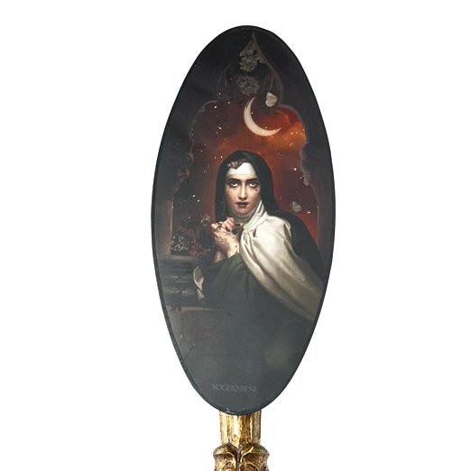 ABAT JOUR ECRAN OVALE SAINTE THERESE