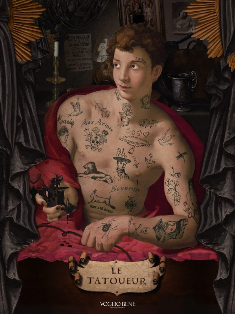 AFFICHE A3 LE TATOUEUR