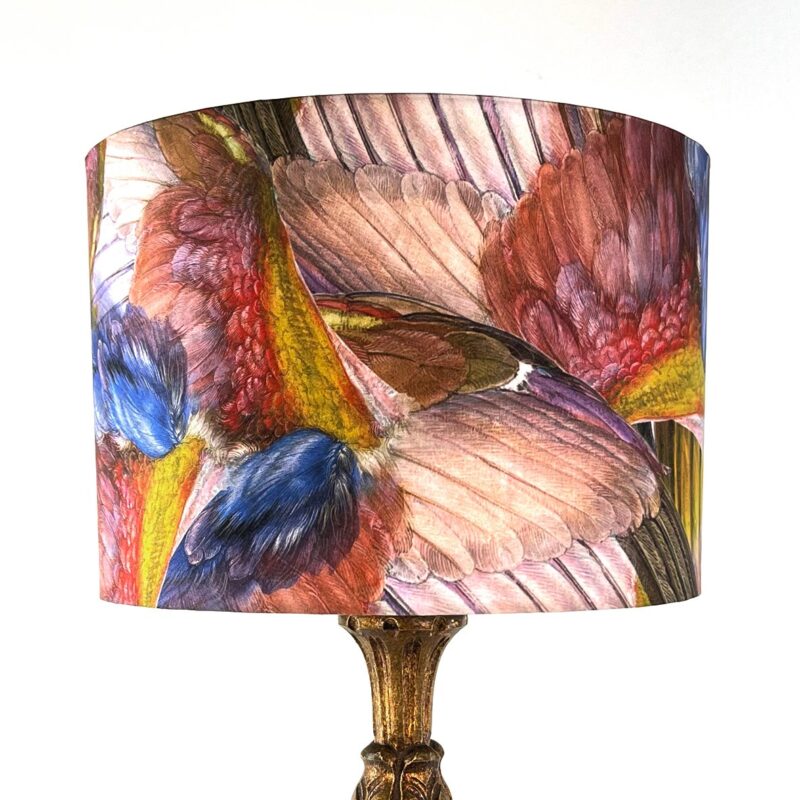 ABAT JOUR TAMBOUR 30X20CM SANS FRANGE ALL OVER SAN MARCO