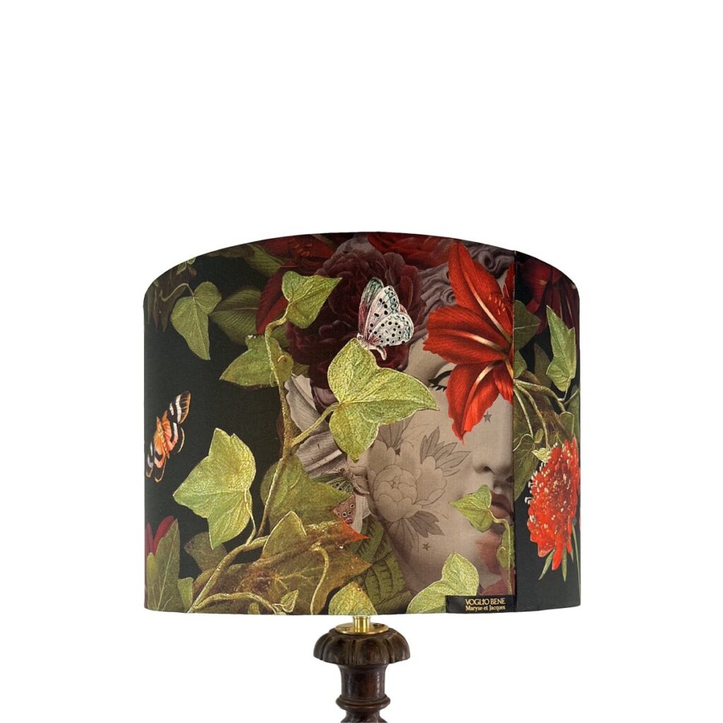 ABAT JOUR TAMBOUR 30X20CM SANS FRANGE APHRODITE – Image 2
