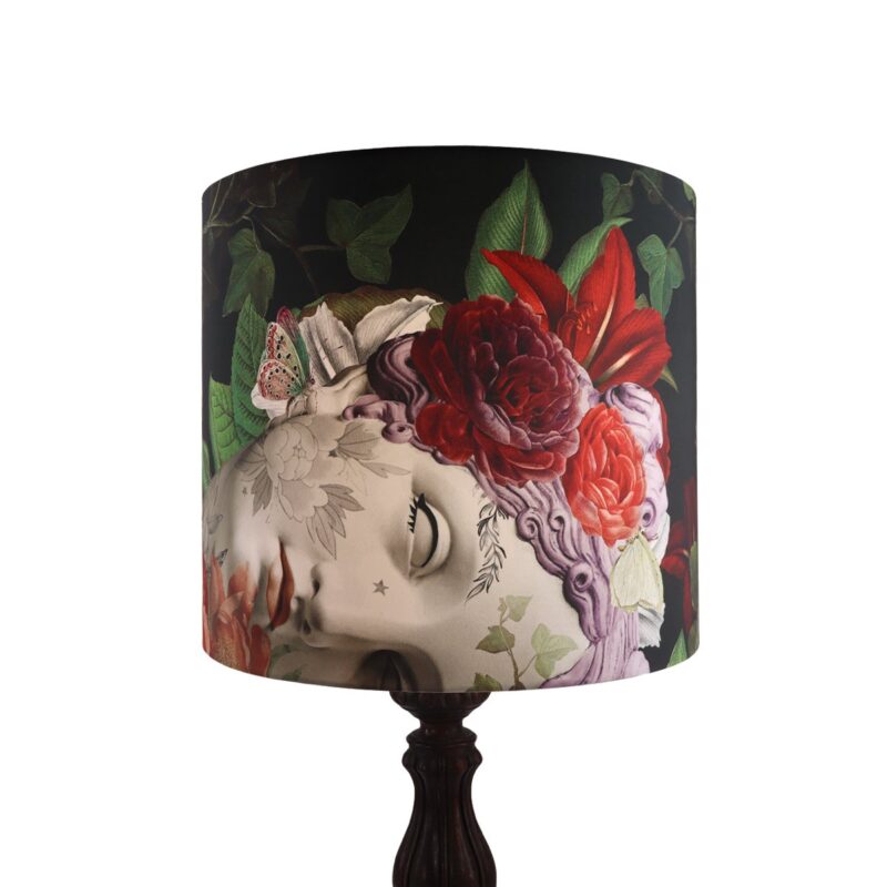 ABAT JOUR TAMBOUR 40X36CM SANS FRANGE APHRODITE