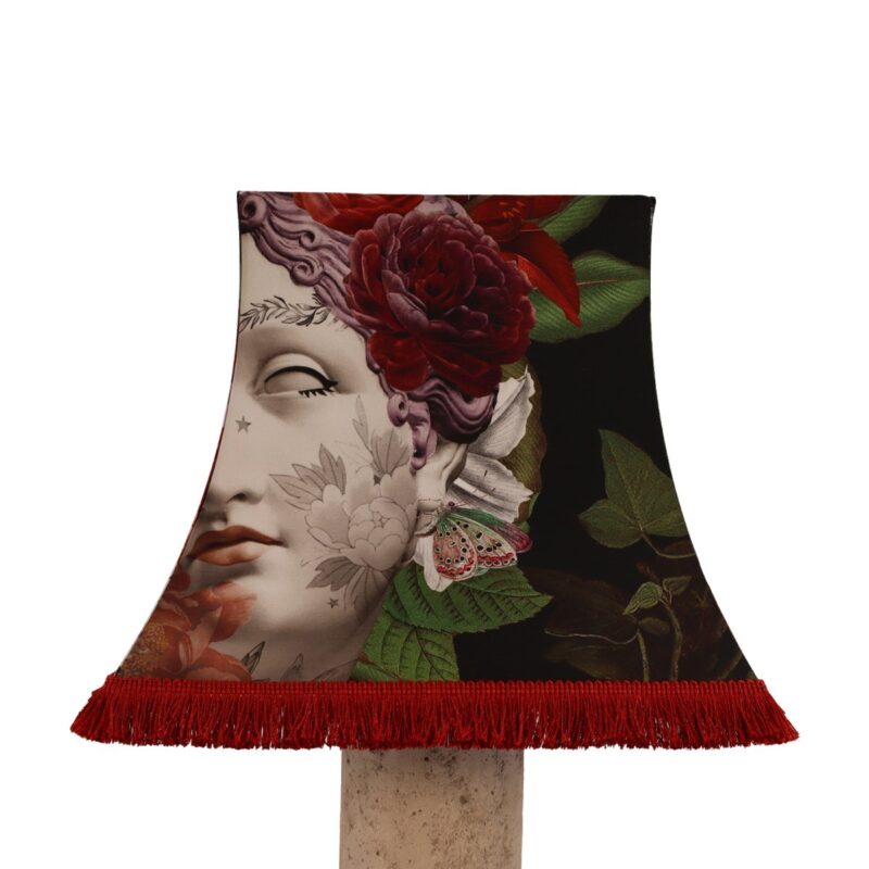 ABAT JOUR PAGODE AVEC FRANGE APHRODITE