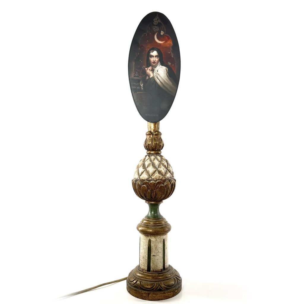 ABAT JOUR ECRAN OVALE SAINTE THERESE – Image 2