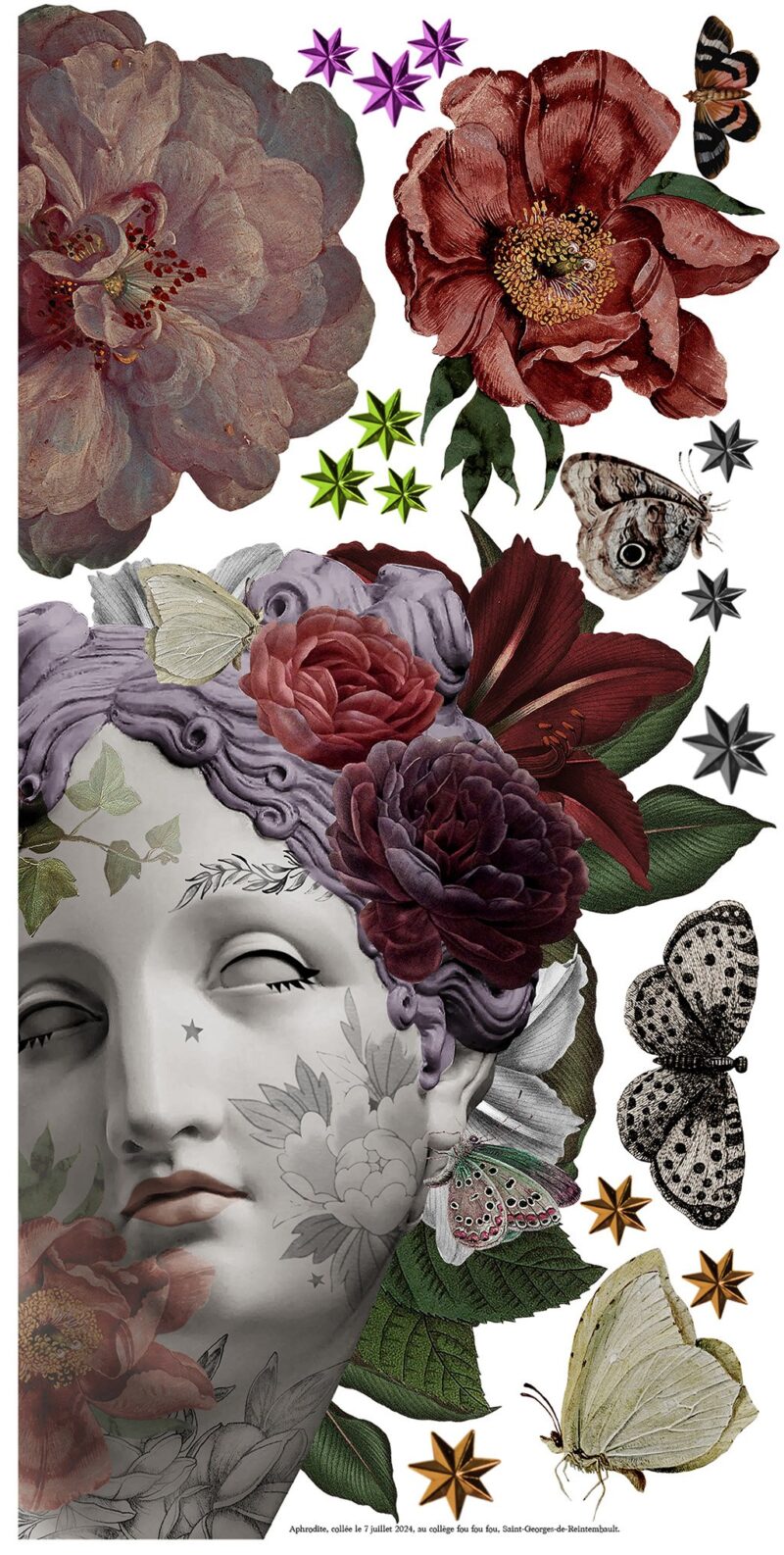 STREET ART COLLAGE APHRODITE