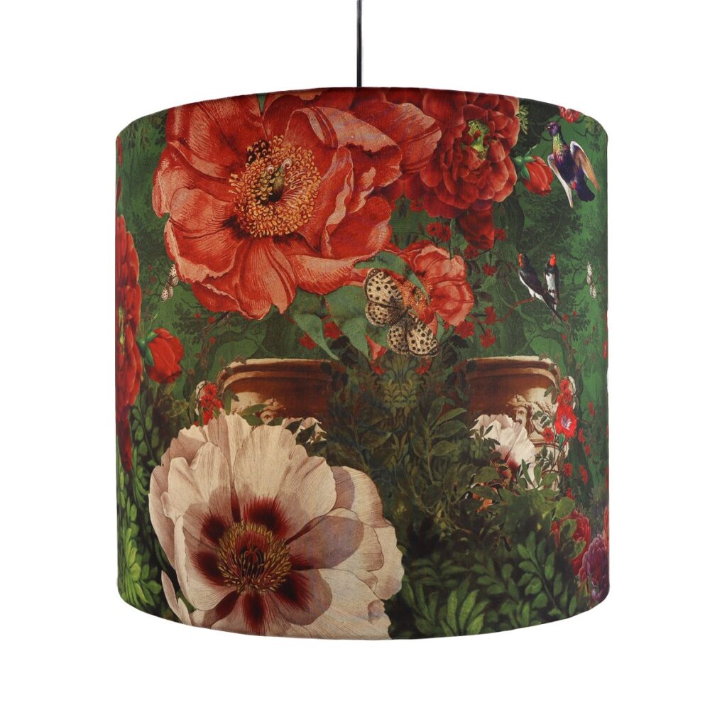 PLAFONNIER / SUSPENSION 40X36CM SANS FRANGES MACHLI – Image 2
