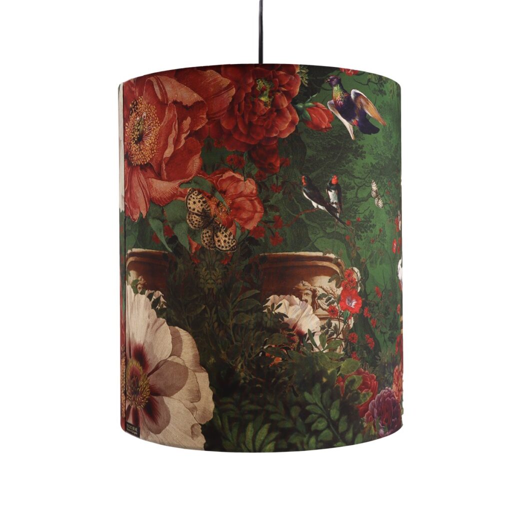 PLAFONNIER / SUSPENSION 30X36CM SANS FRANGES MACHLI – Image 2