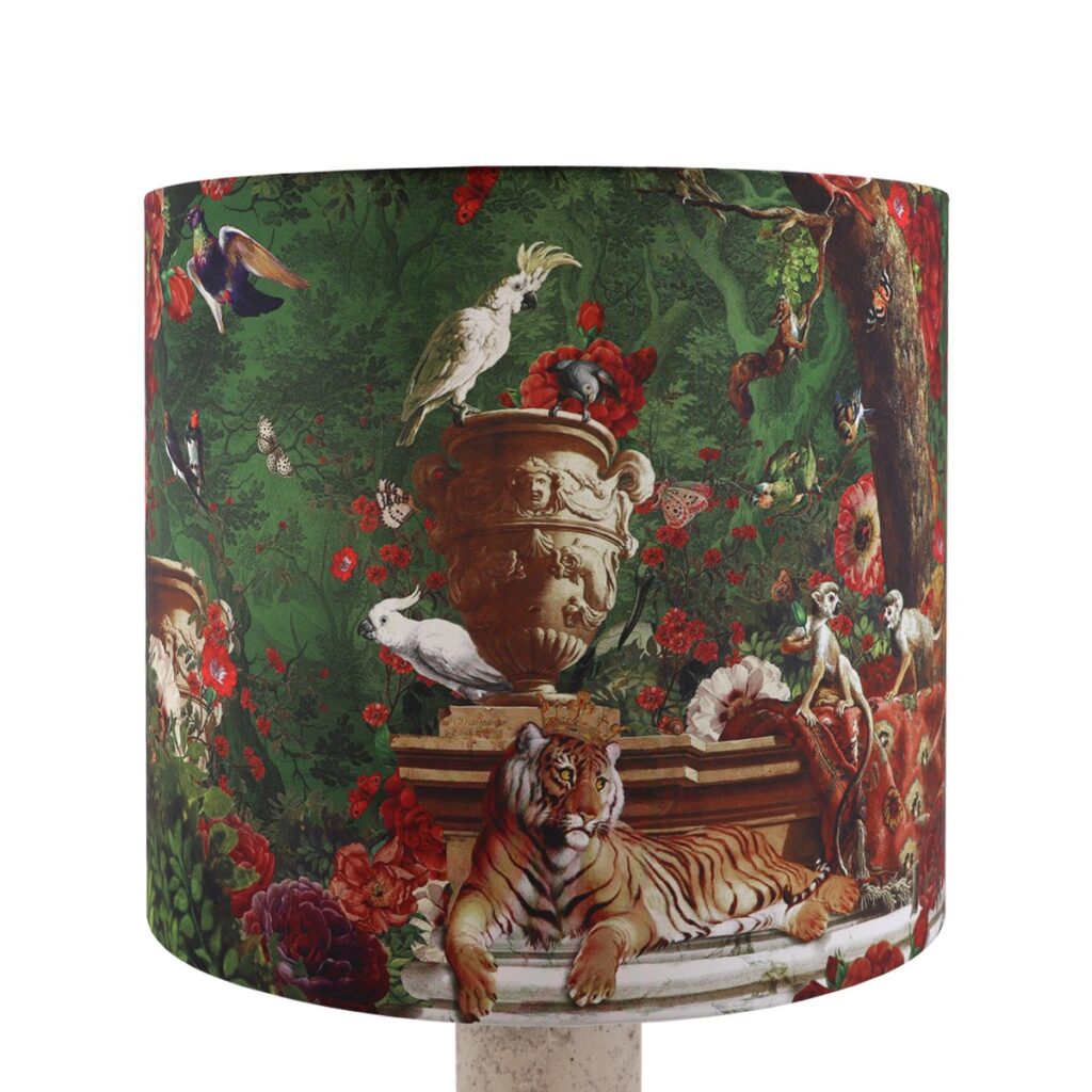 ABAT JOUR TAMBOUR 40X36CM SANS FRANGE MACHLI – Image 2