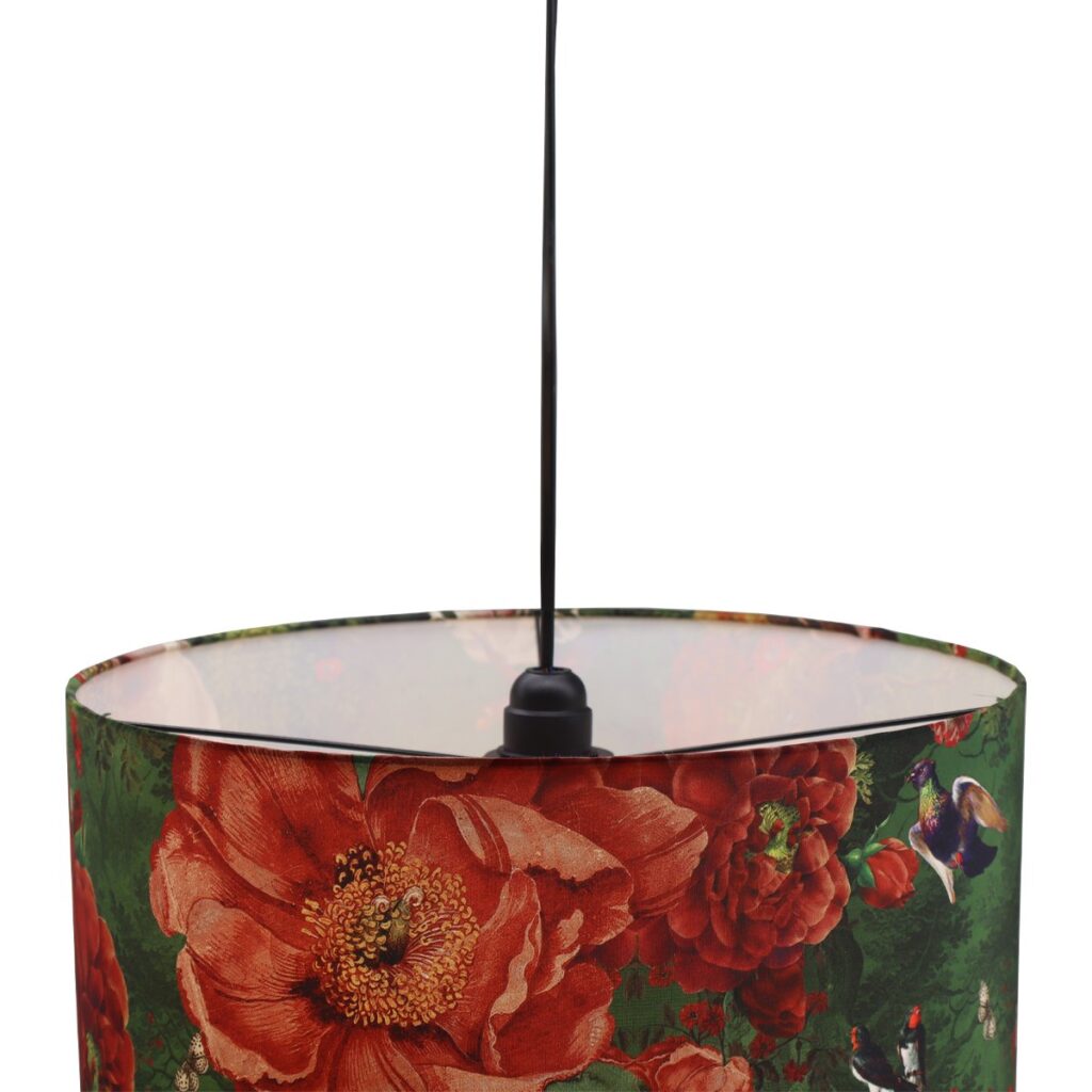 PLAFONNIER / SUSPENSION 40X36CM SANS FRANGES MACHLI – Image 3
