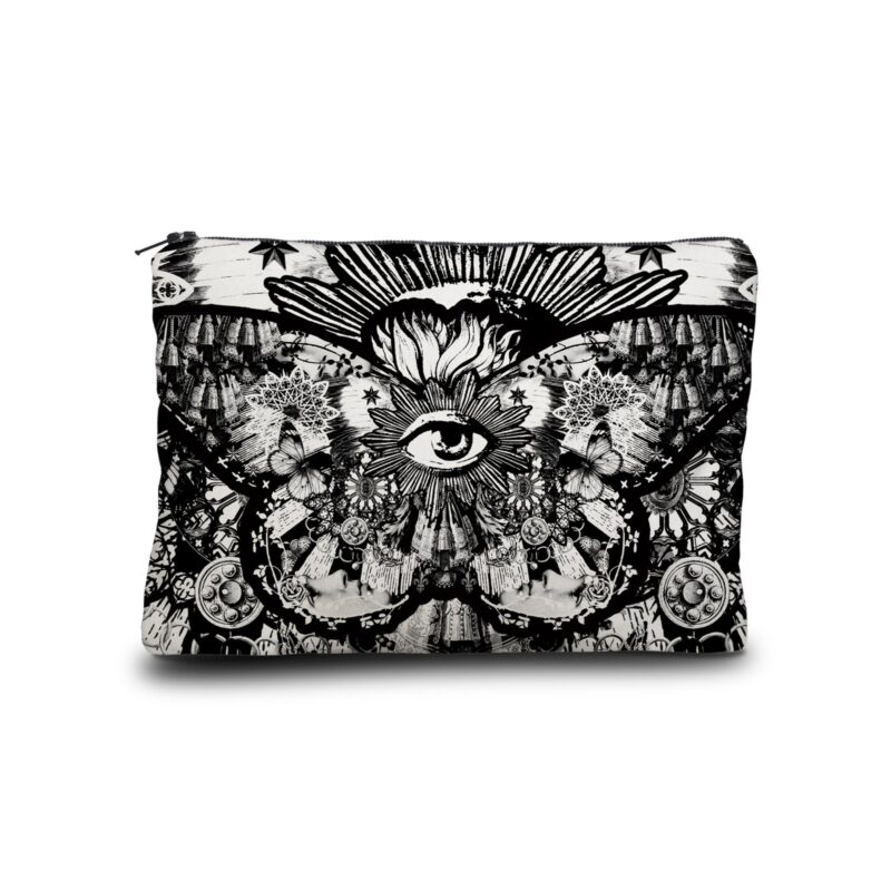 PORTE MONNAIE PAPILLON NOIR
