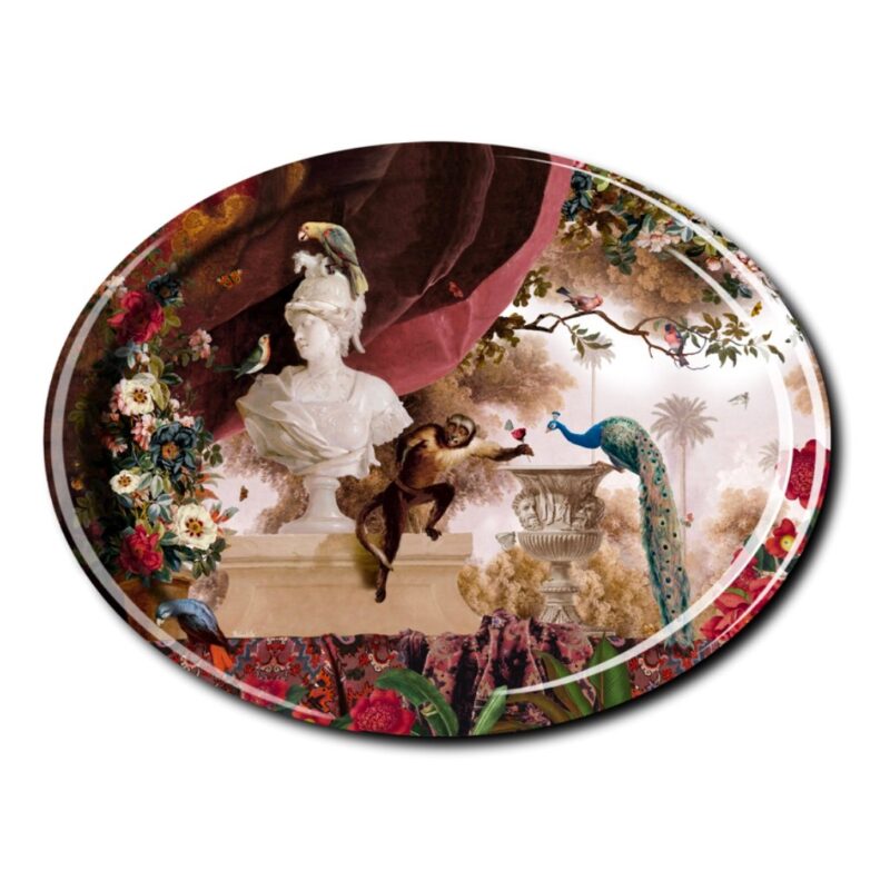 PLATEAU 33X25CM JARDIN ORIENTAL