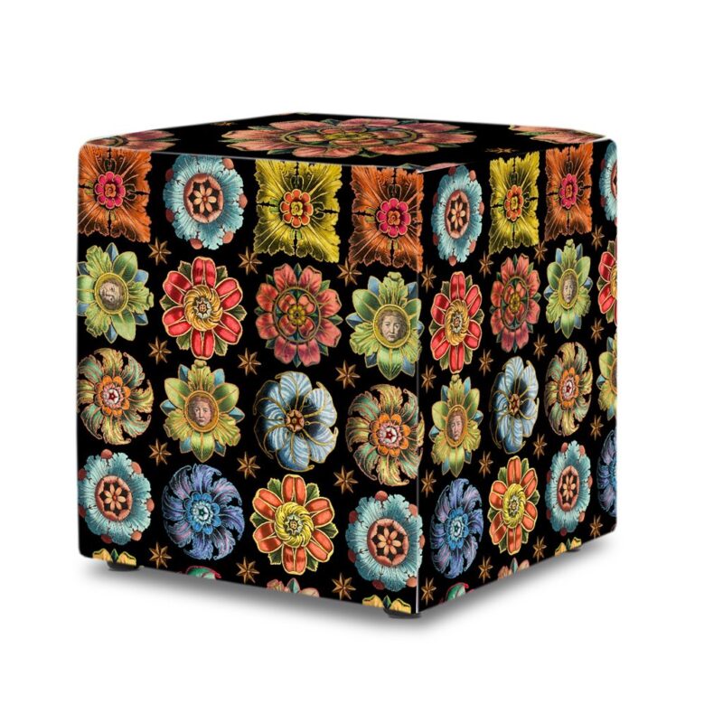 POUF ROSACES