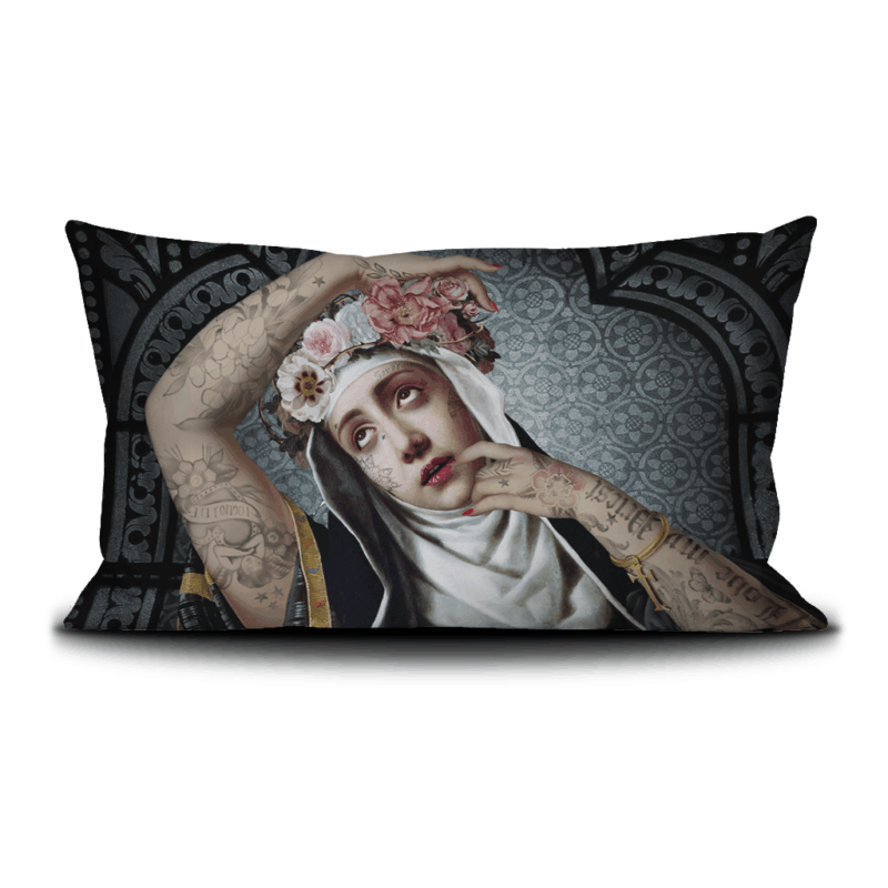 Coussin 40x65cm Sainte Rita