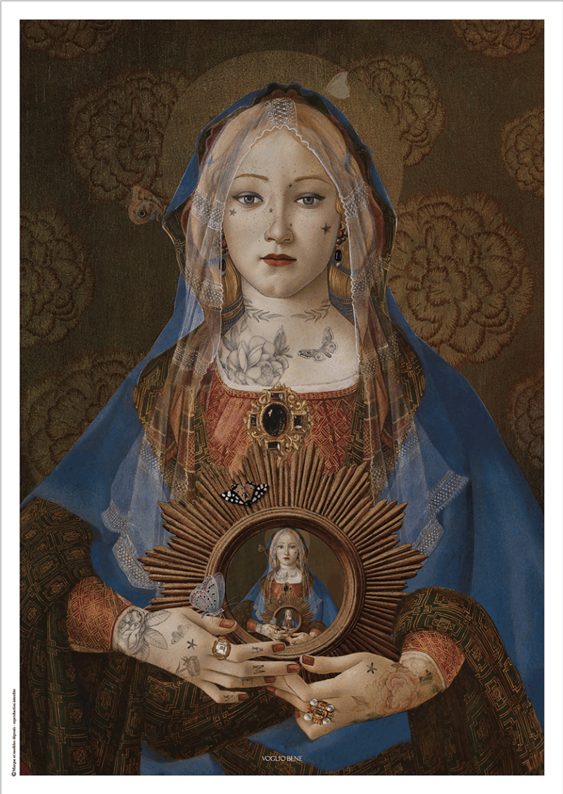 AFFICHE A2 MADONNA SUPREMA