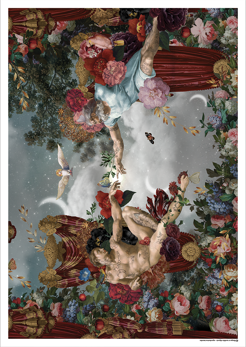 AFFICHE A2 LA CREATION D'ADAM