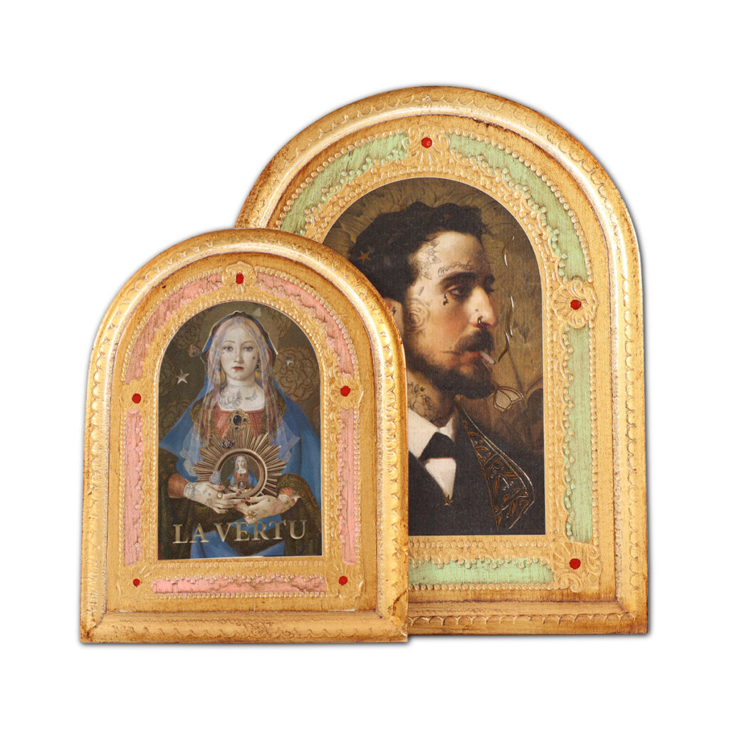 TABLETTE RELIGIEUSE 12X15 LA VERTU – Image 2