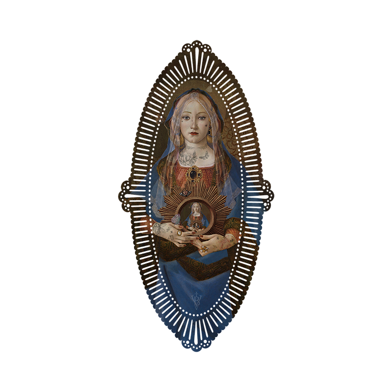 NAPPERONS 19x39 MADONNA SUPREMA