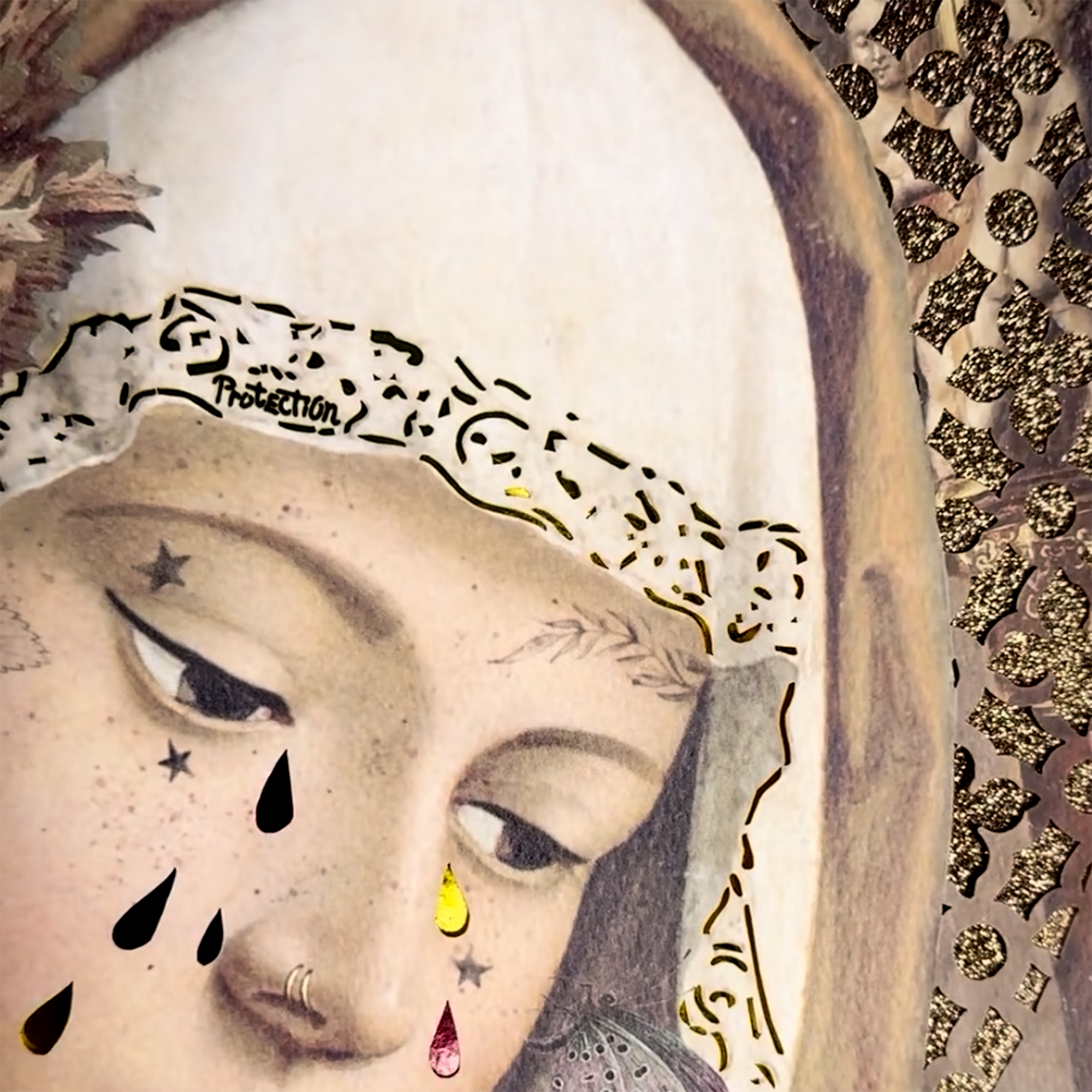 Affiche d'art fleur bleue – Image 2